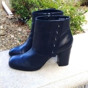 BANDOLINO Leather BOOTS. Steam punk Fairycore granny size 9